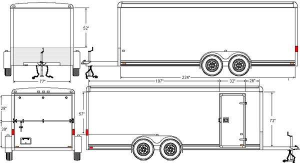 clip art of horse trailer - photo #37